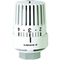 Bouton thermostatique pour radiateur Type: 3484LH Remplis de liquide Blanc